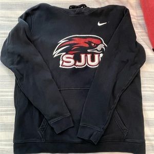 Black SJU hoodie